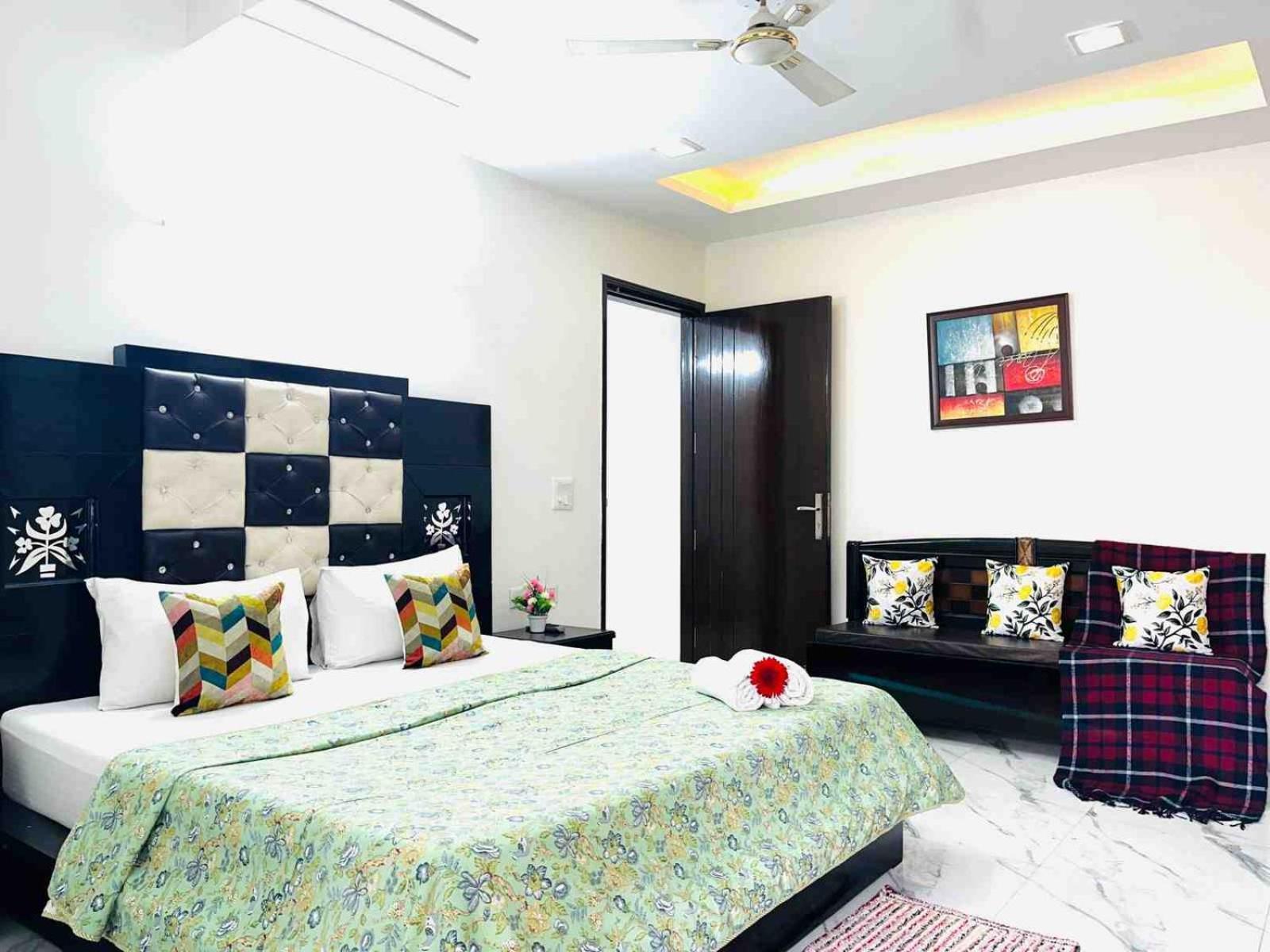 Olive Service Apartments - Greater Kailash Új-Delhi Szoba fotó